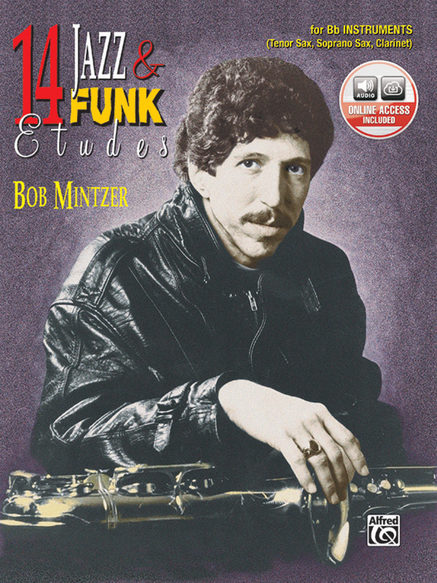 14 Jazz & Funk Etudes Clarinet scores gallery preview page 1