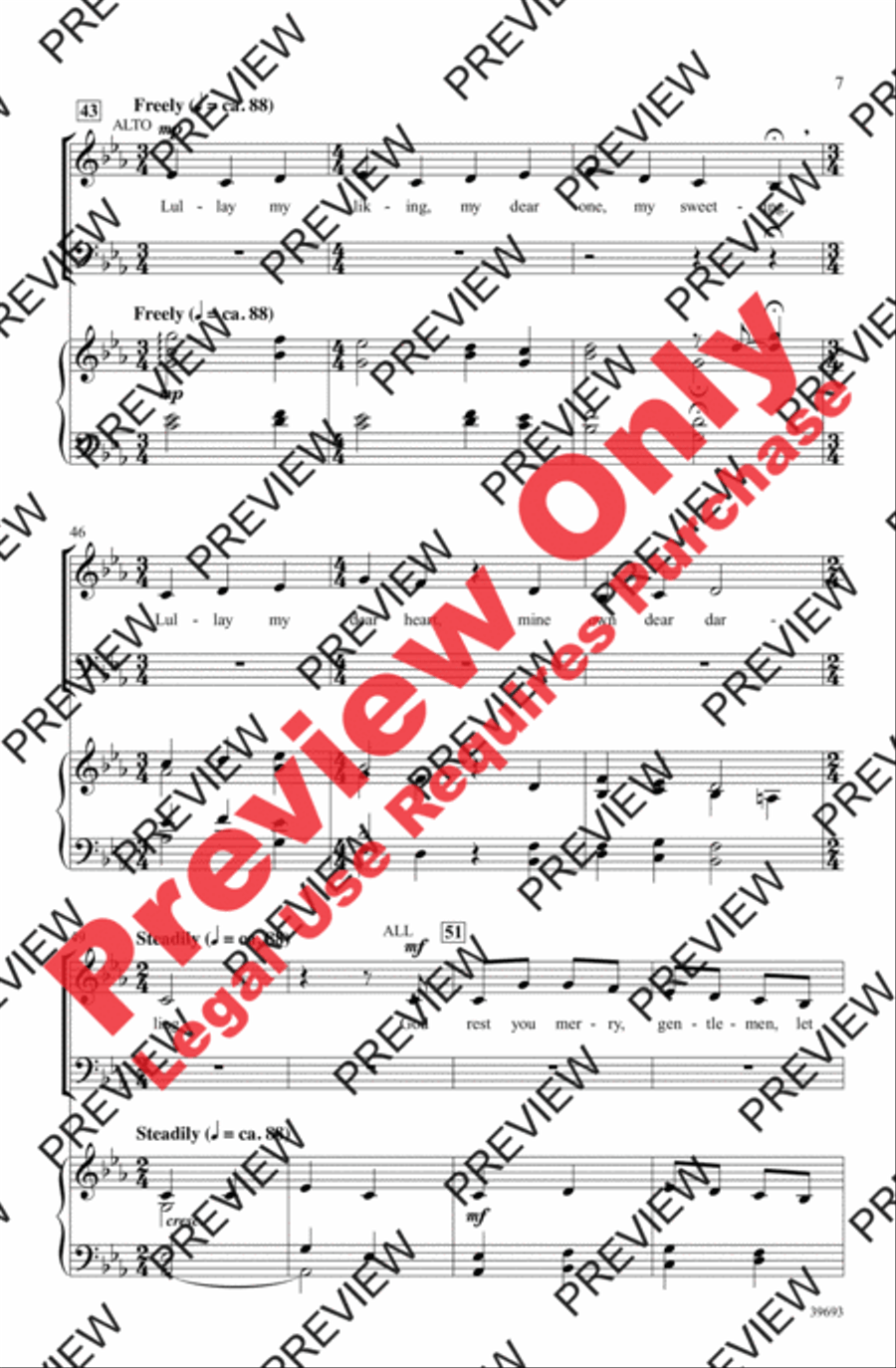 A Holst Christmas A Holst Christmas 3-Part scores gallery preview page 7