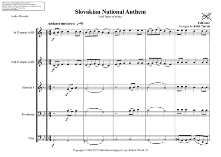 Slovakian National Anthem ''Nad Tatrou sa bl image number null