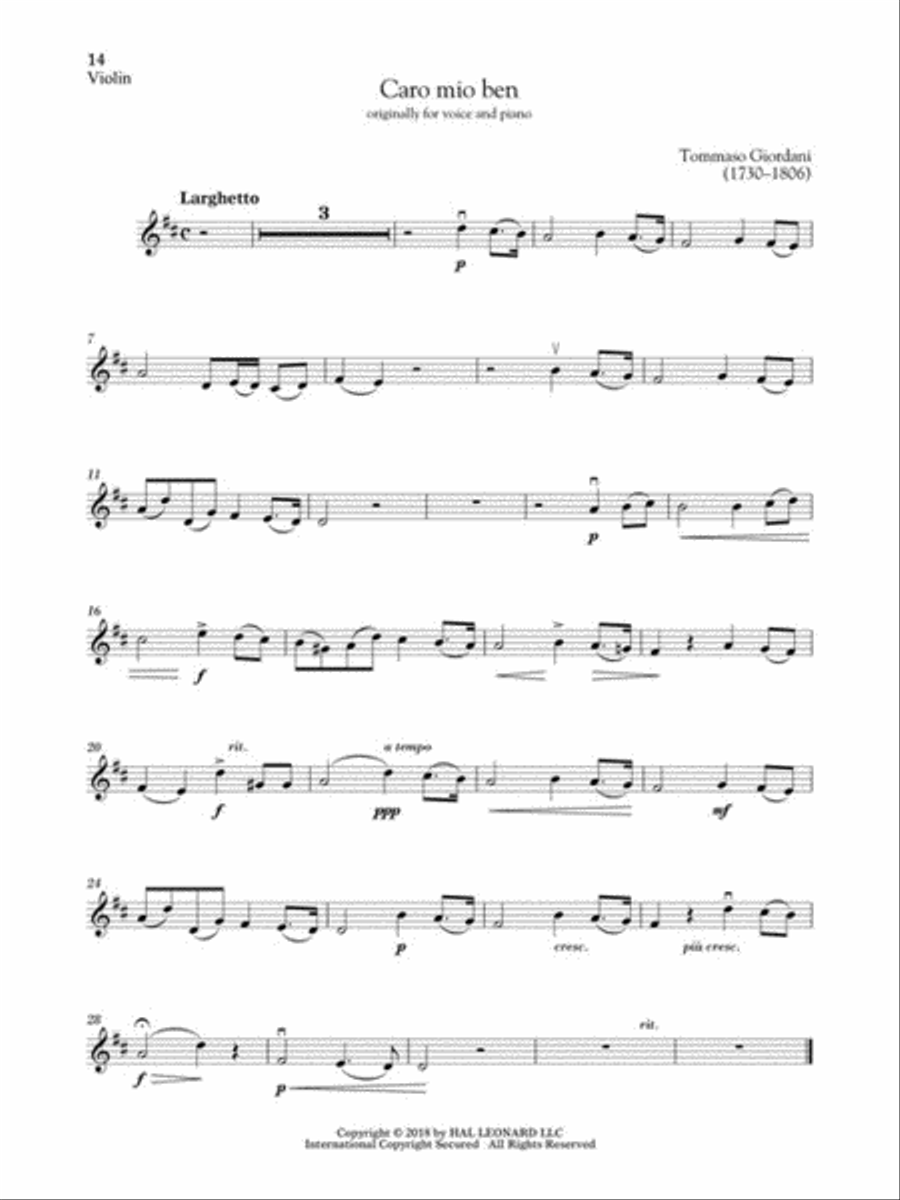 First 50 Classical Pieces You Should Play on the Violin Violin scores gallery preview page 7
