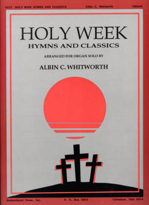 Book cover for Holy Week Hymns and Classics