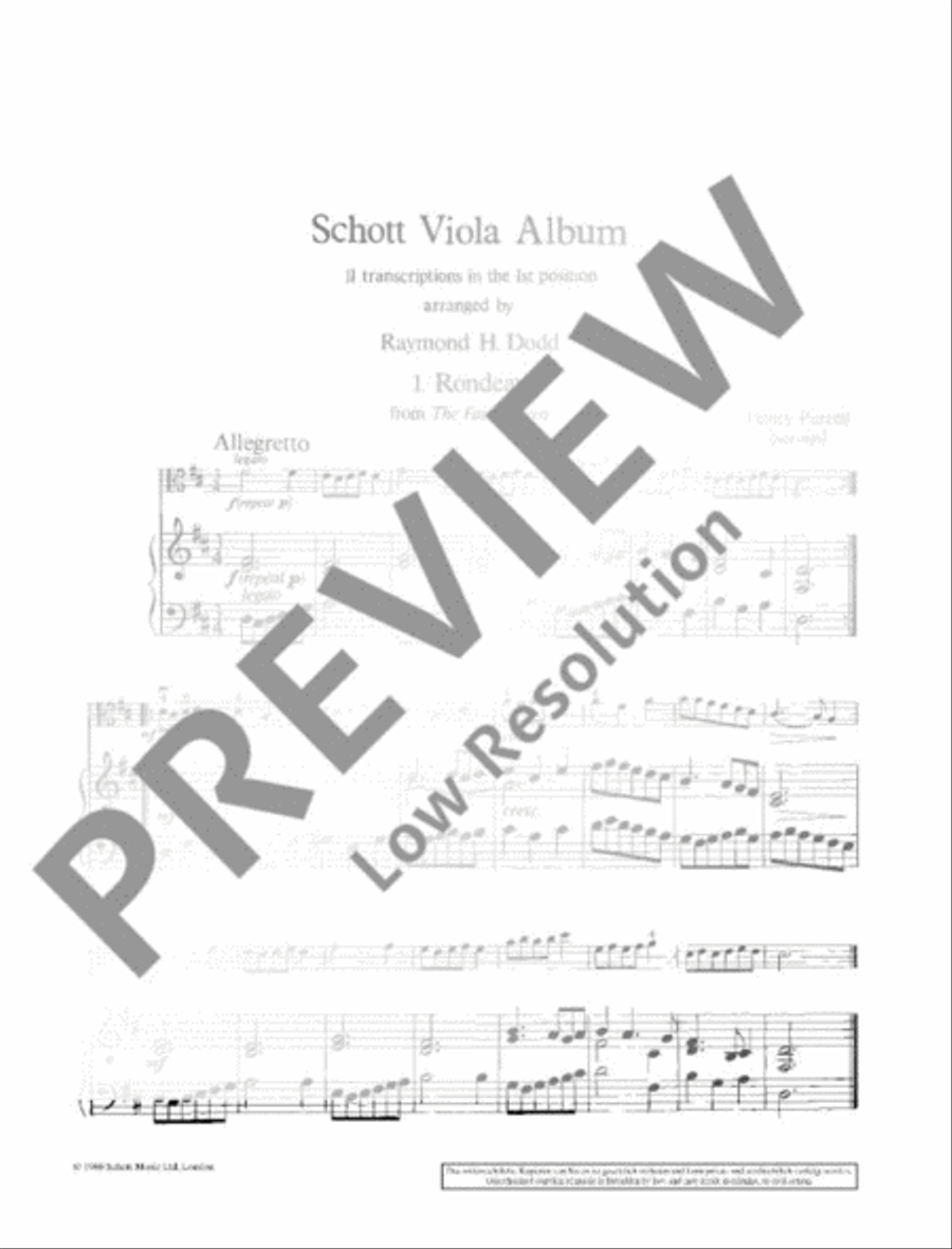 Viola Album Piano Accompaniment scores gallery preview page 4