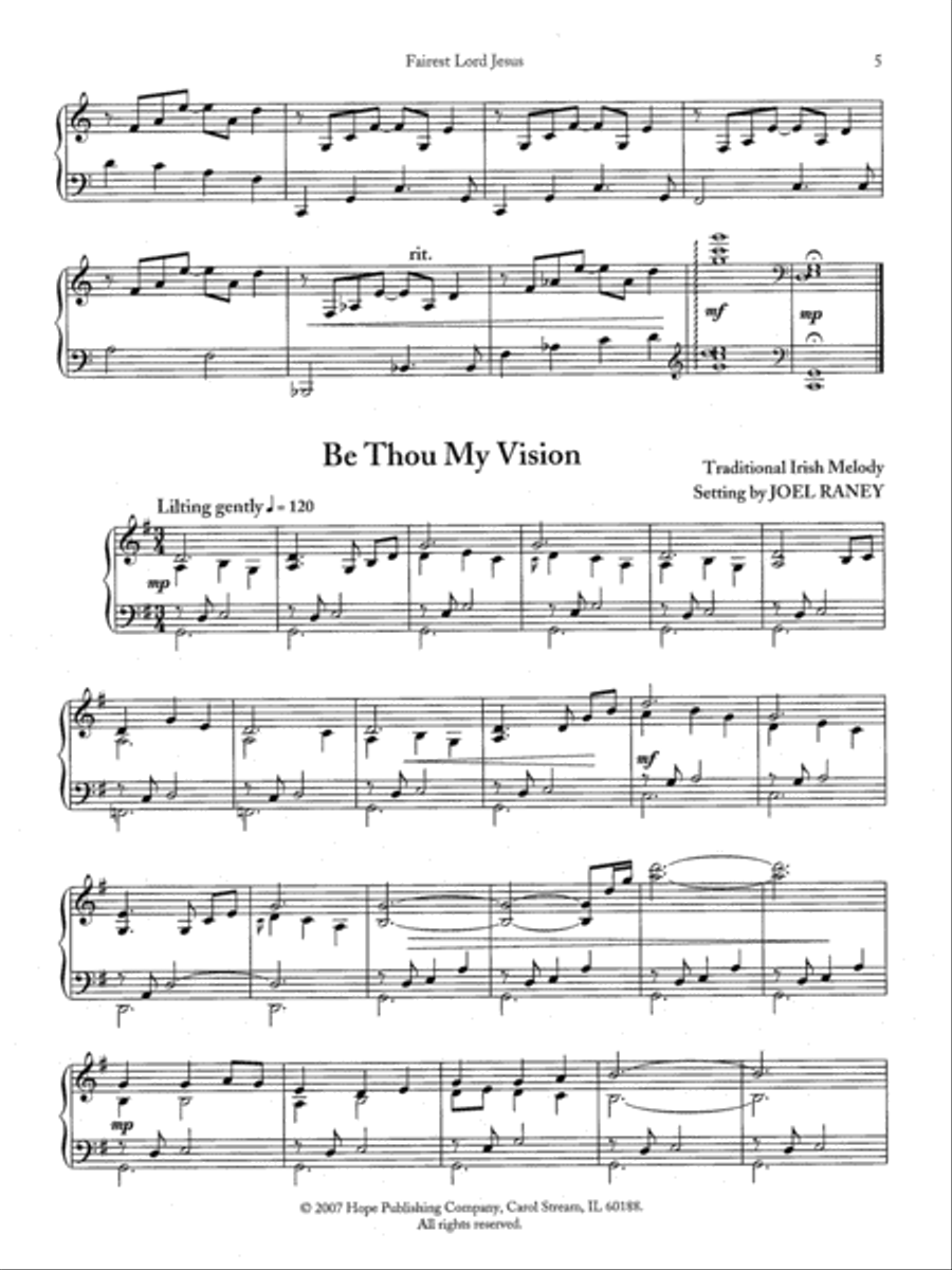 Meditations for Quiet Worship Piano Solo scores gallery preview page 5