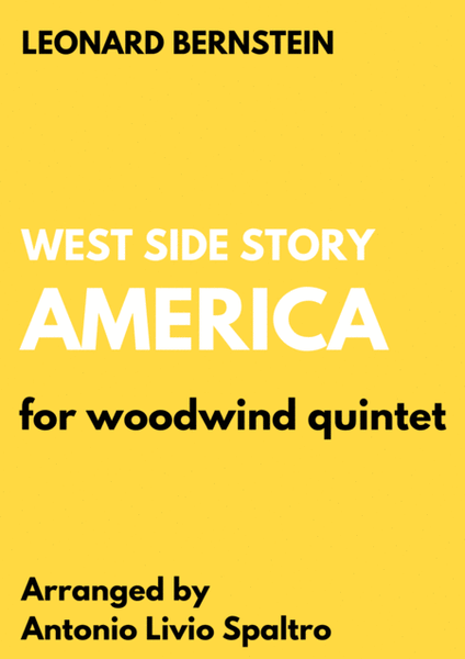 America for Woodwind Quintet (from West Side Story) image number null