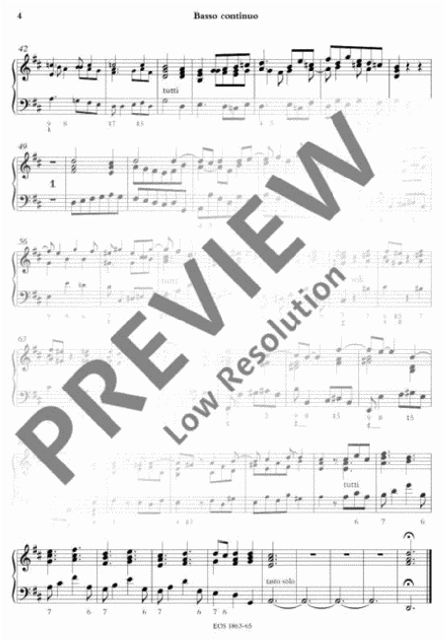Concerto Grosso Concerto Grosso Basso Continuo scores gallery preview page 4