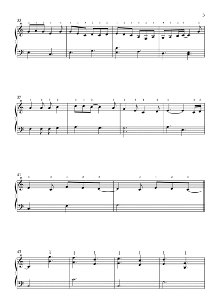 Fairytale Of New York Harp scores gallery preview page 4
