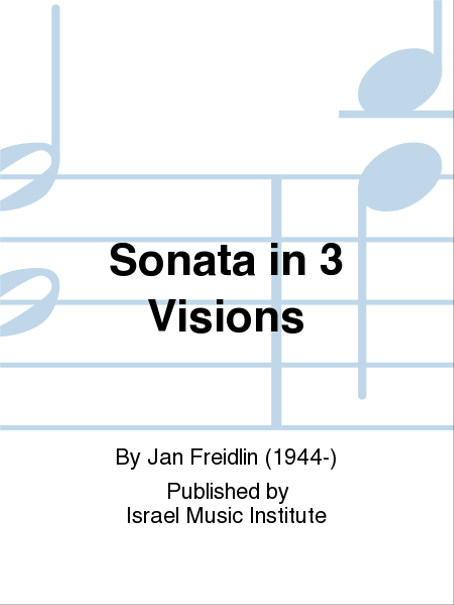 Sonata In 3 Visions Sonata In 3 Visions Harp scores gallery preview page 1