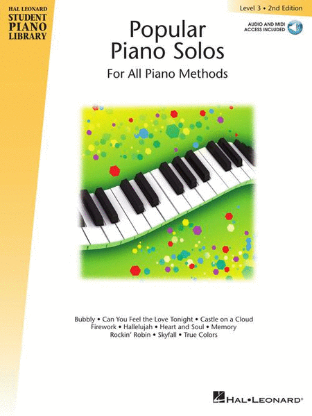 Popular Piano Solos 2nd Edition -|Level 3 image number null