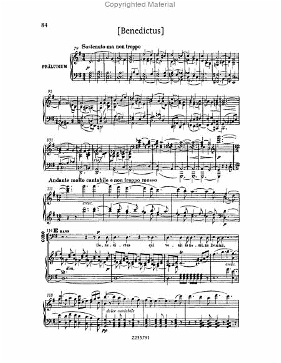 Missa Solemnis, Op.123 Choir scores gallery preview page 84