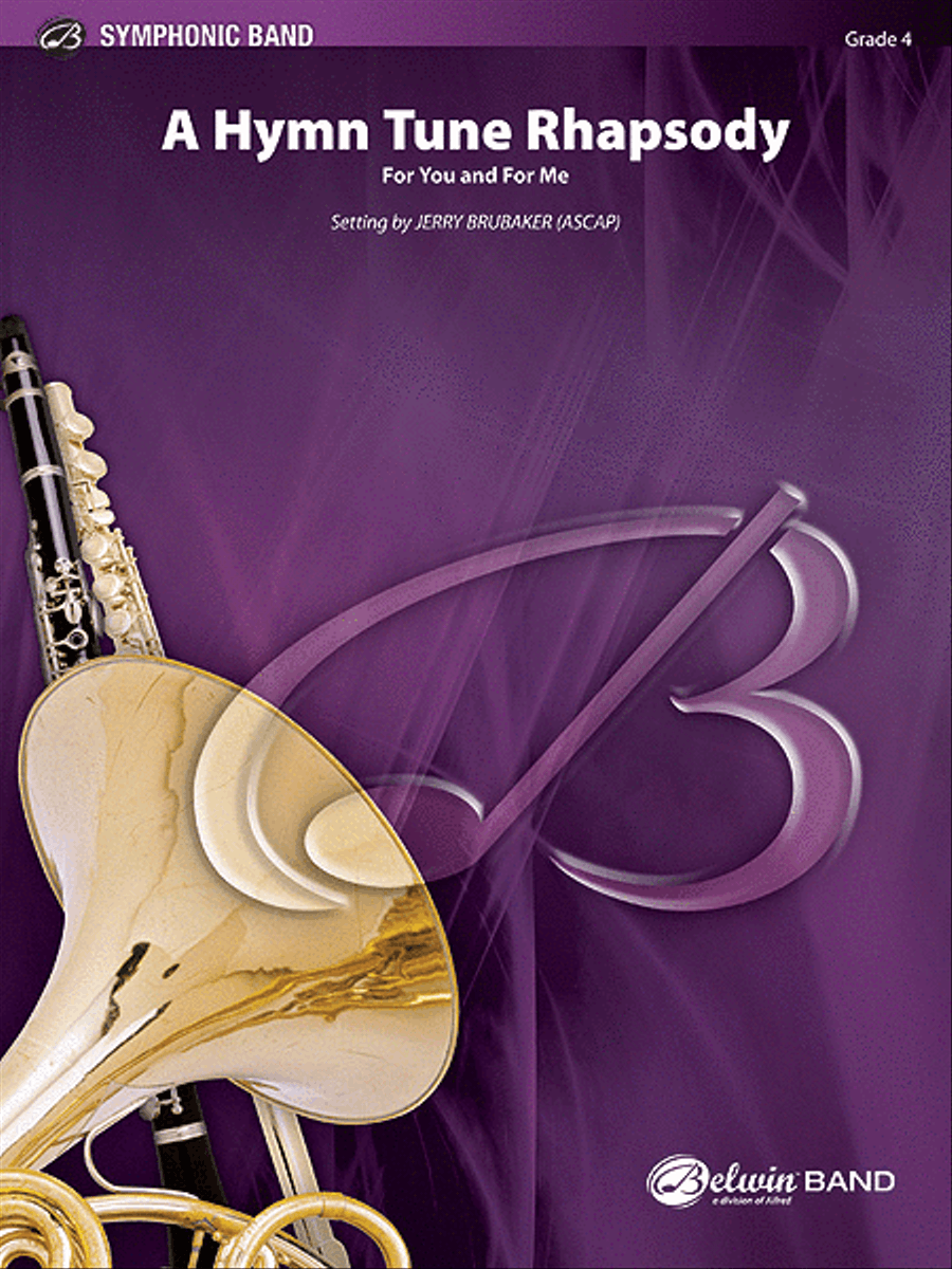 A Hymn Tune Rhapsody Concert Band scores gallery preview page 1