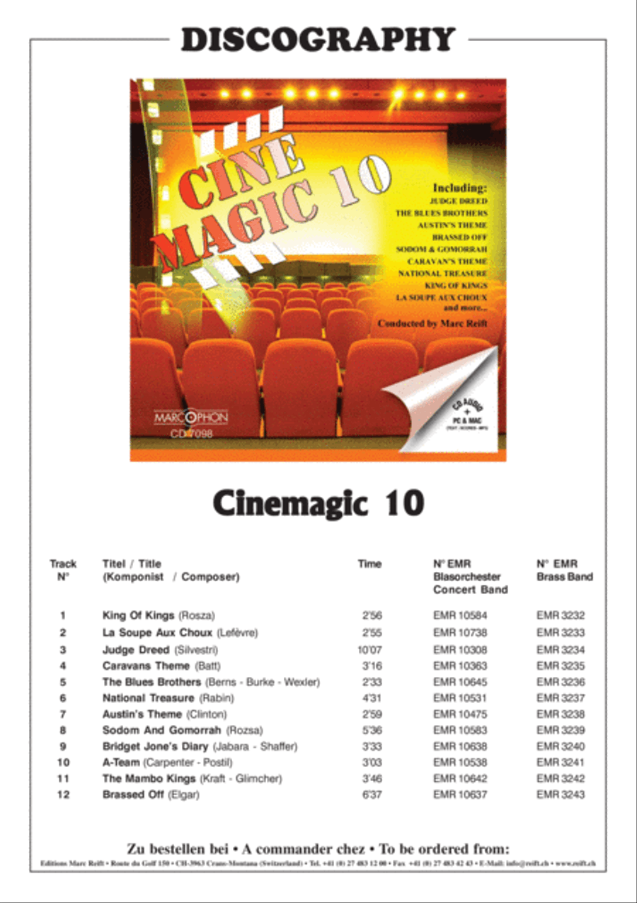 La Soupe Aux Choux Concert Band scores gallery preview page 3
