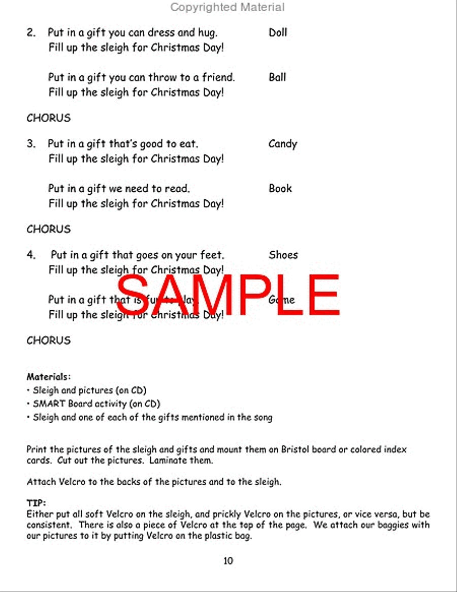 Making Music Fun for the Little Ones!, Book 2 CD scores gallery preview page 7