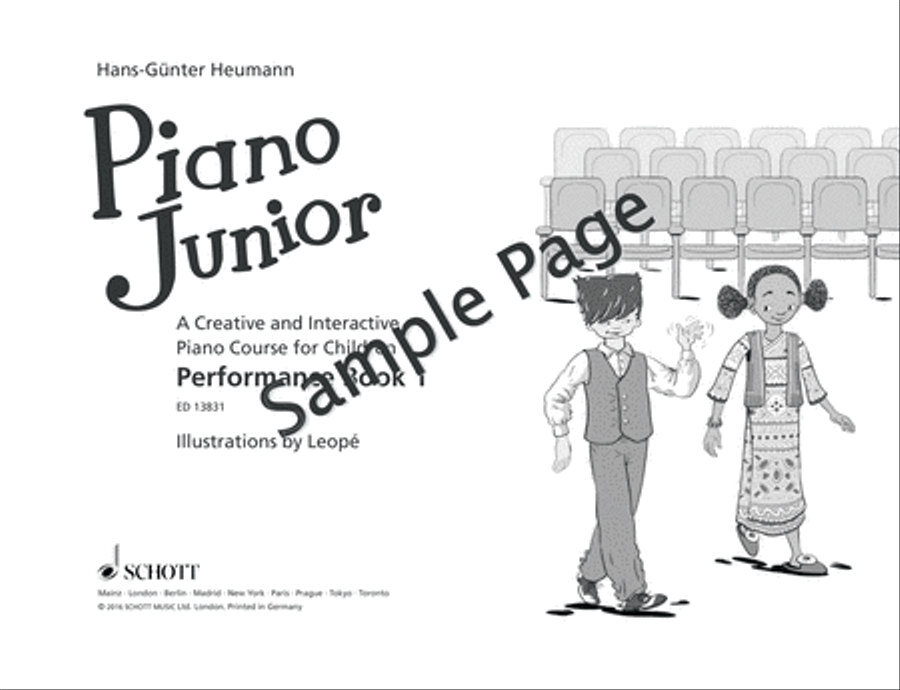 Piano Junior: Performance Book 1 Piano Method scores gallery preview page 2