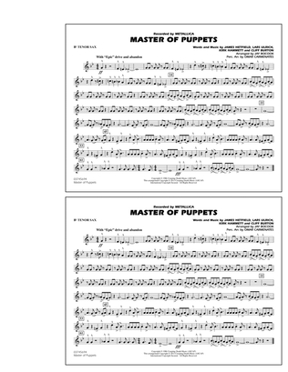 Master of Puppets - Bb Tenor Sax