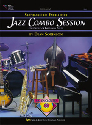 Book cover for Standard of Excellence Jazz Combo Session-Alto Sax/Baritone Sax/Alto Clarinet