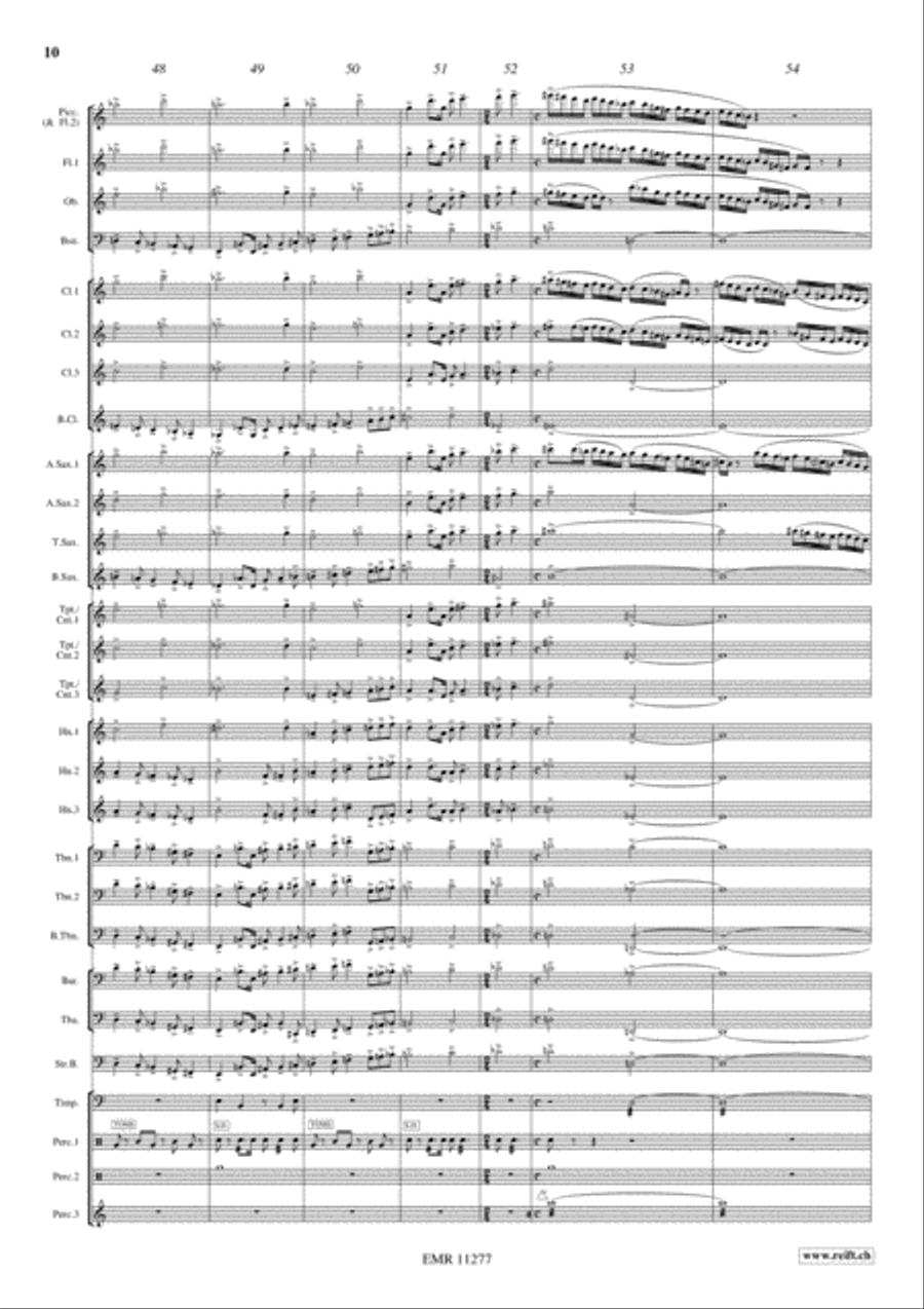 Genghis Khan Genghis Khan Concert Band scores gallery preview page 11