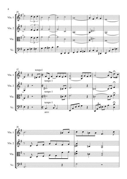 Autumn Leaves - String Trio  Violin, Violin/Viola, Cello image number null