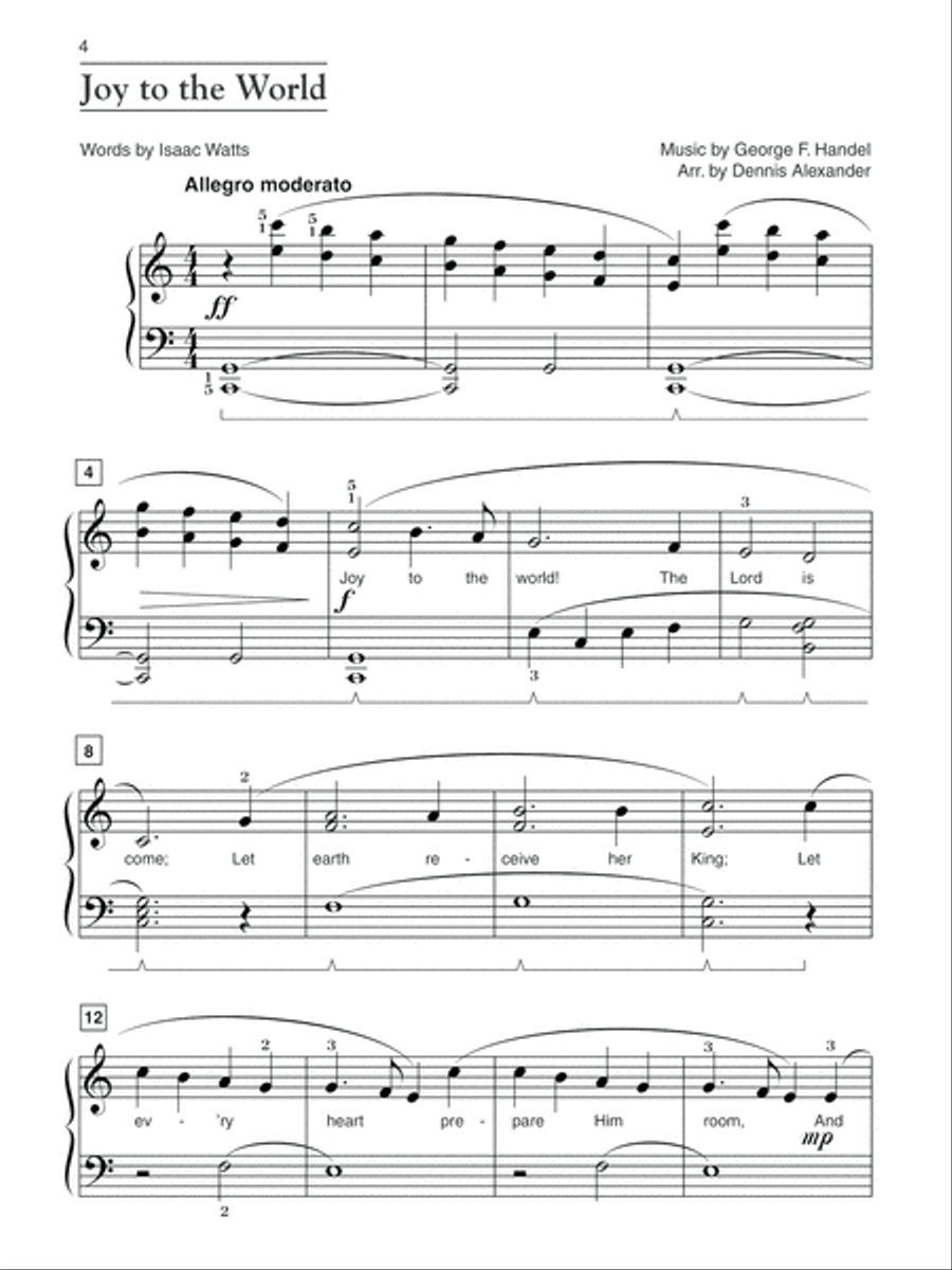 Alfred's Basic Adult All-in-One Christmas Piano, Book 2 Piano Method scores gallery preview page 3