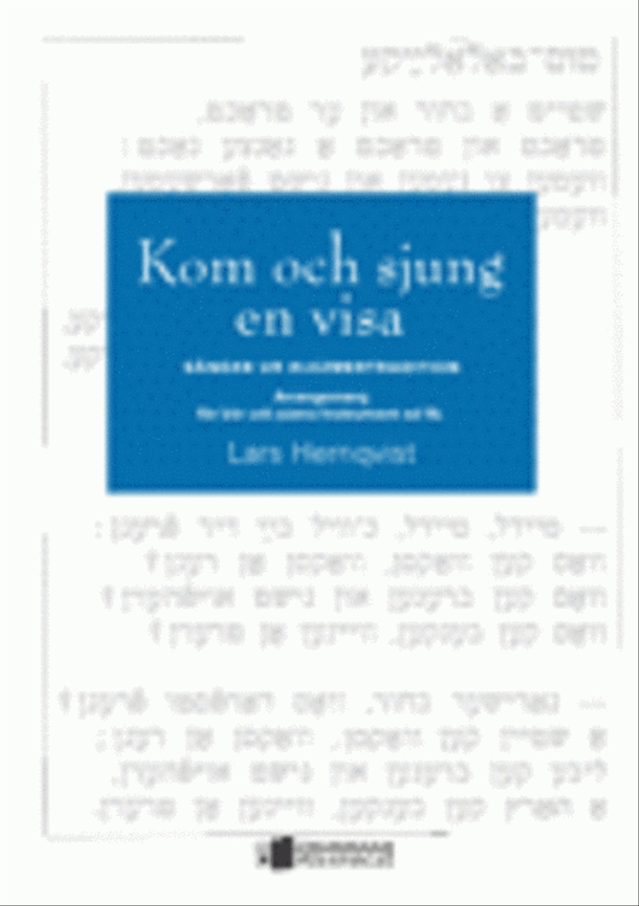 Kom och sjung en visa 4-Part scores gallery preview page 1