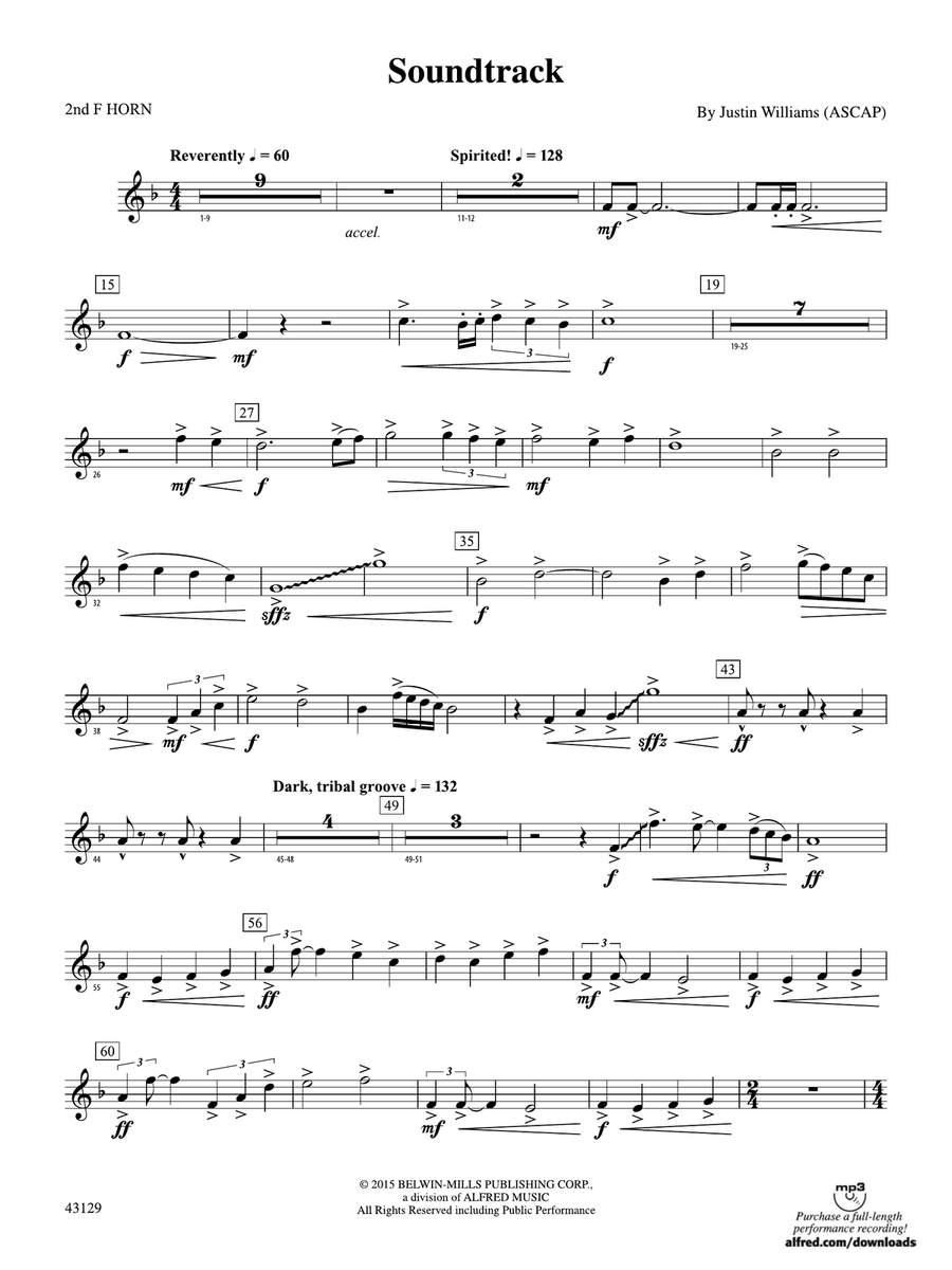 Soundtrack: 2nd F Horn