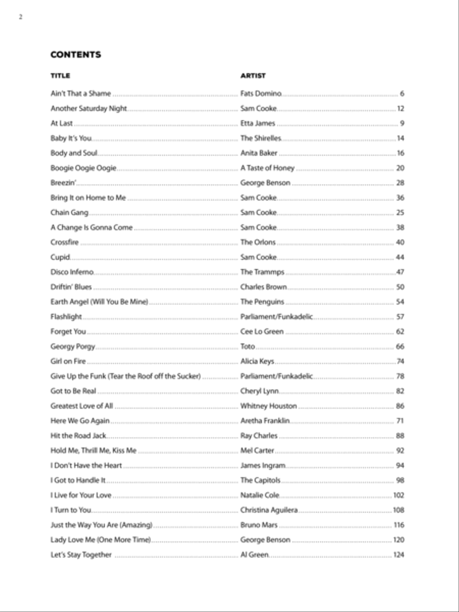 The Guitar Collection -- Rhythm & Blues Electric Guitar scores gallery preview page 3