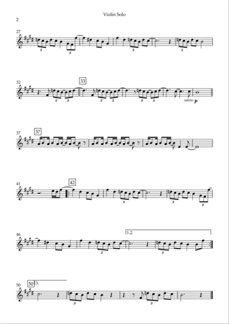 Brighter Than Sunshine Brighter Than Sunshine String Quintet scores gallery preview page 5