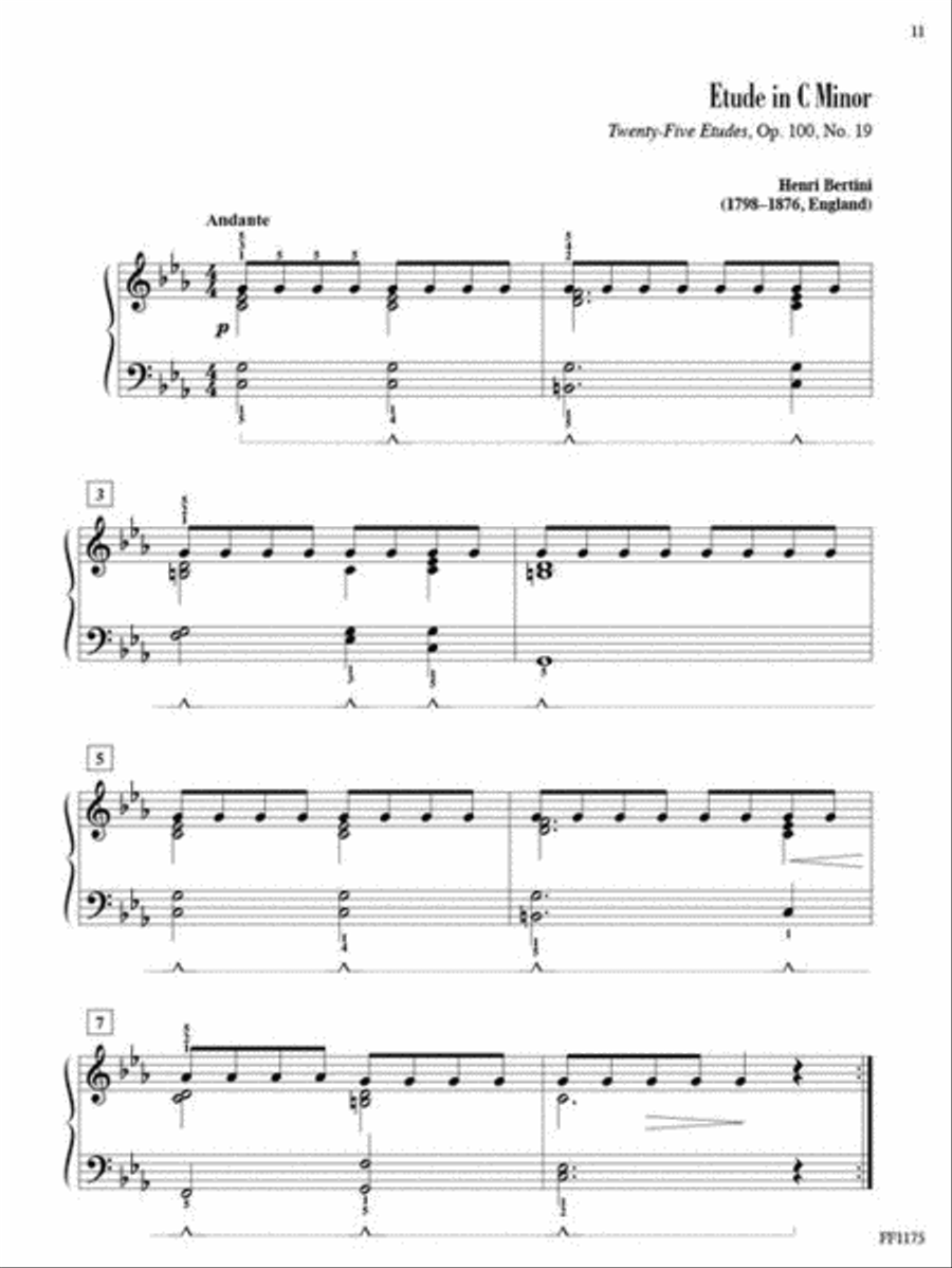 Piano Literature for a Dark and Stormy Night - Vol. 1 Piano Method scores gallery preview page 4