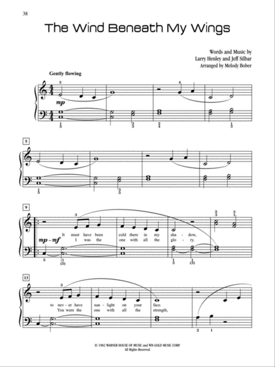 Essential Pop Hits Easy Piano scores gallery preview page 6