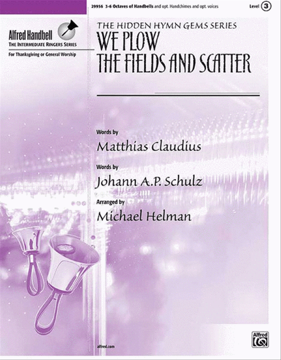 We Plow the Fields and Scatter Handbell Choir scores gallery preview page 1