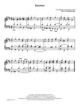 Book cover for Ratisbon (Hymn Harmonization)
