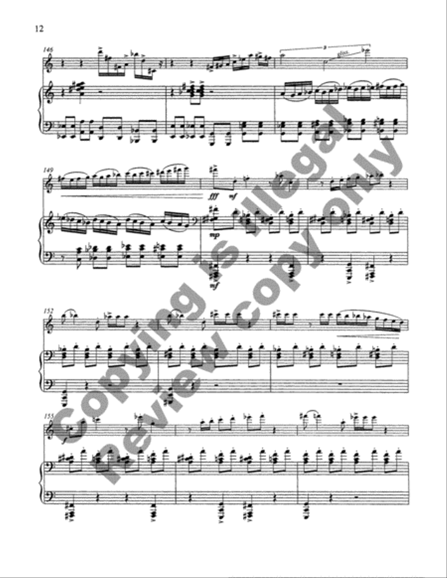 Concerto for Clarinet and Orchestra Chamber Orchestra scores gallery preview page 12