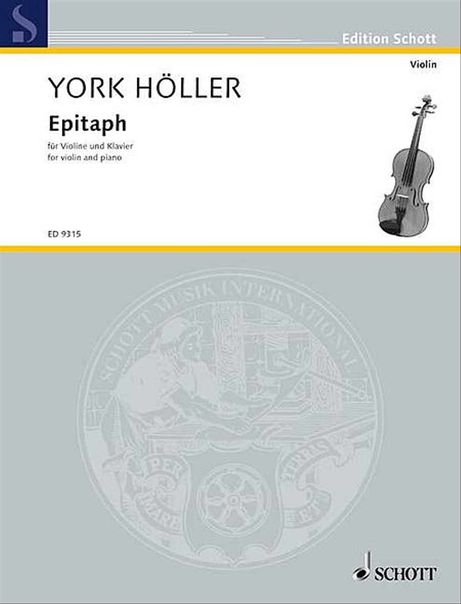 Epitaph Violin Solo scores gallery preview page 1
