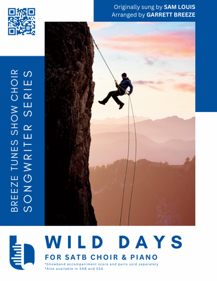 Book cover for Wild Days (SATB)