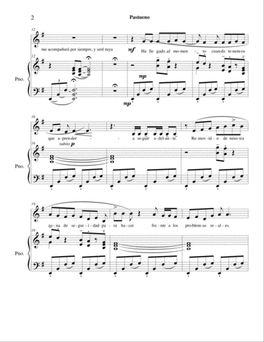 Pastueño Voice scores gallery preview page 2