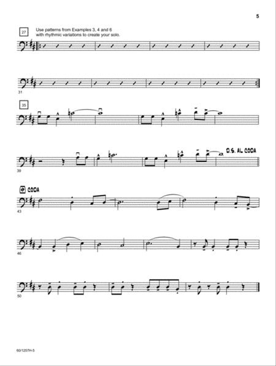 Jazz Basics for Strings - Cello String Orchestra scores gallery preview page 5
