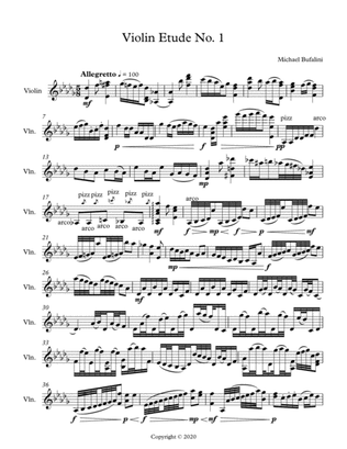 Violin Etude No.1