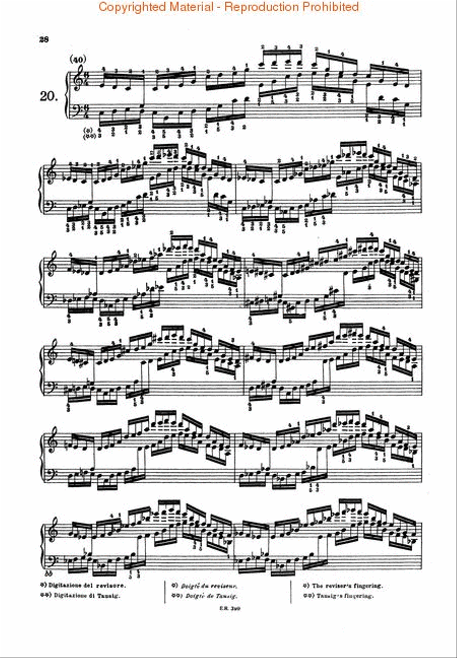 Esercizi Giornallieri (Daily Exercises) Piano Method scores gallery preview page 4