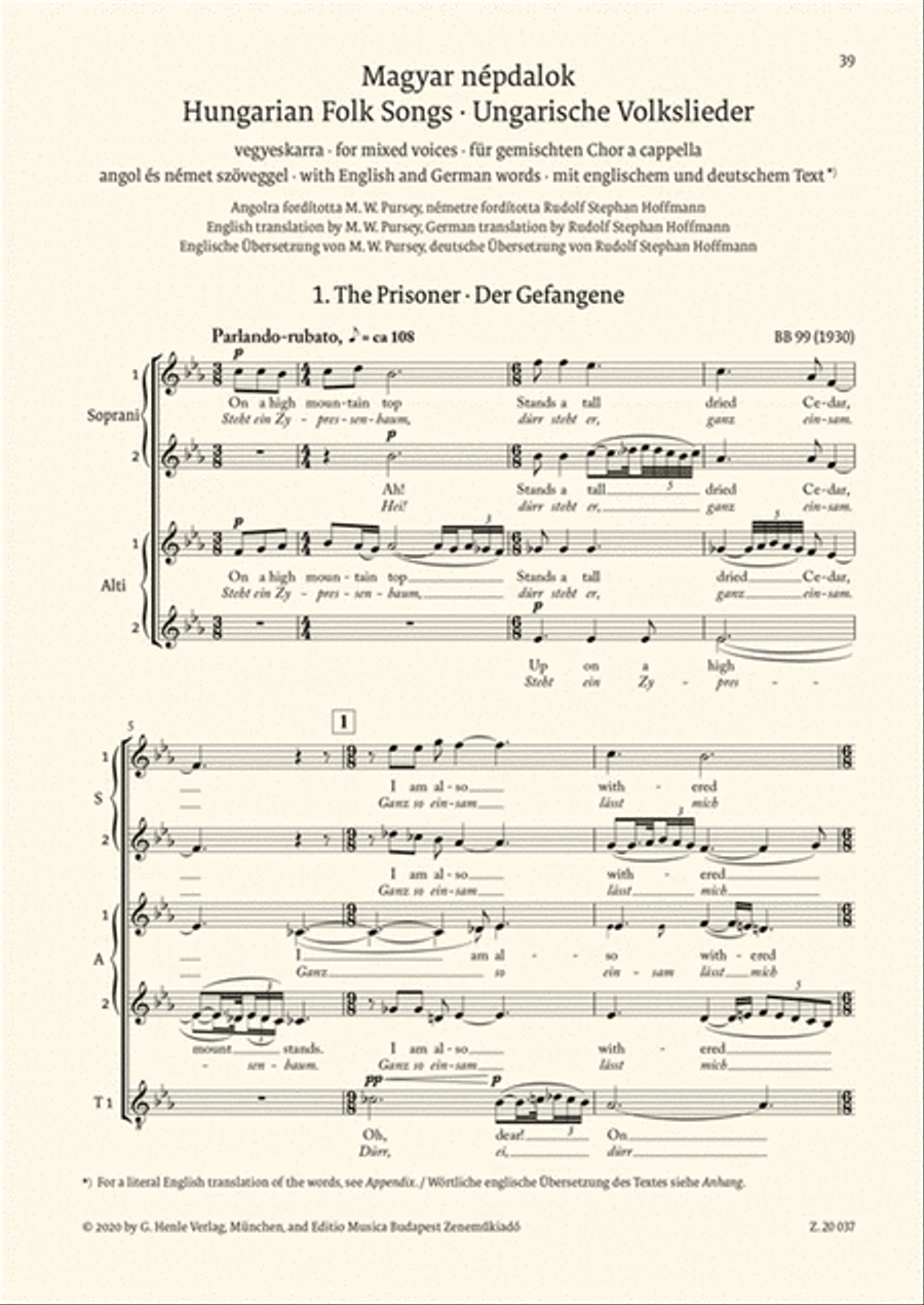 Choral Works Mixed Choir scores gallery preview page 4