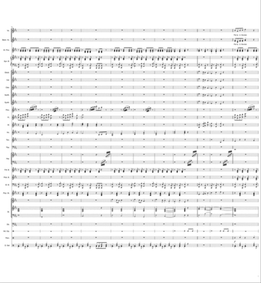 Dancing Everywhere Piccolo scores gallery preview page 3