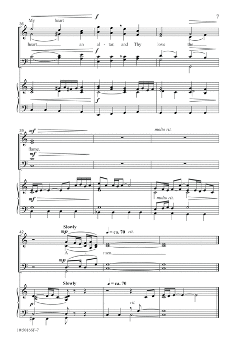Spirit of God, Descend Upon My Heart 4-Part scores gallery preview page 7