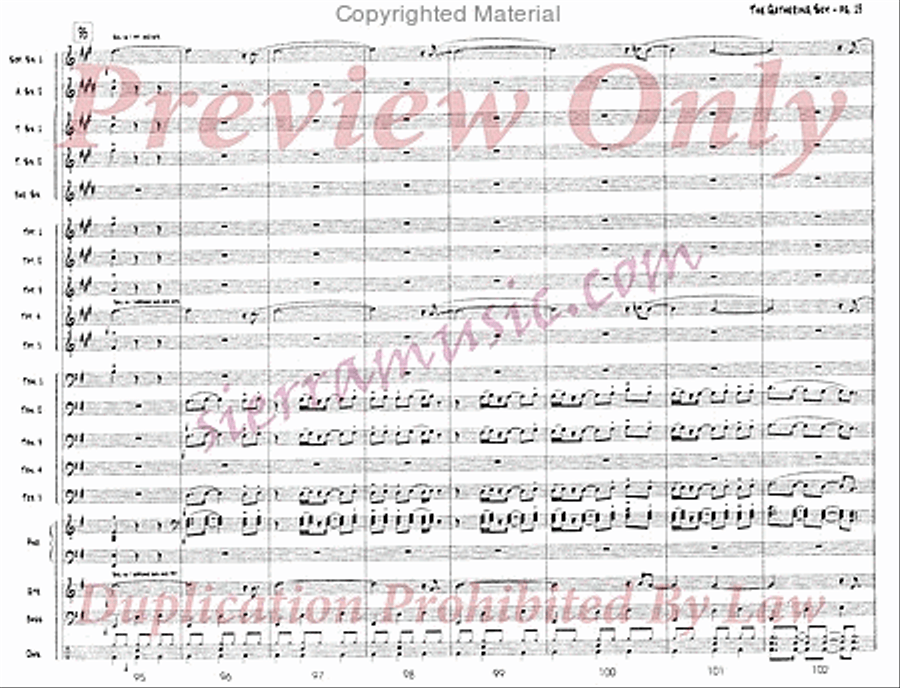 The Gathering Sky Jazz Ensemble scores gallery preview page 14