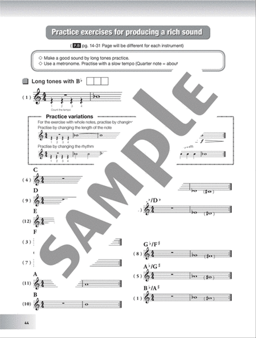 JBC BAND METHOD Conductor/English Version Concert Band scores gallery preview page 5