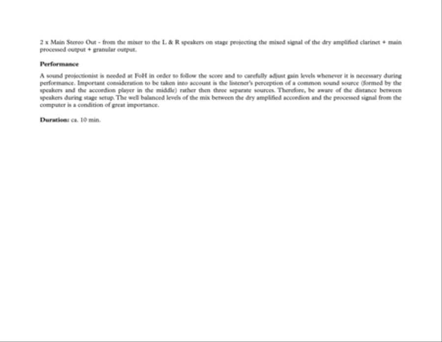 Diffused Gestures for Accordion & Live Electronics Accordion scores gallery preview page 3