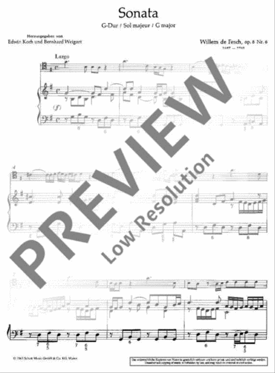 Sonata Cello Solo scores gallery preview page 3