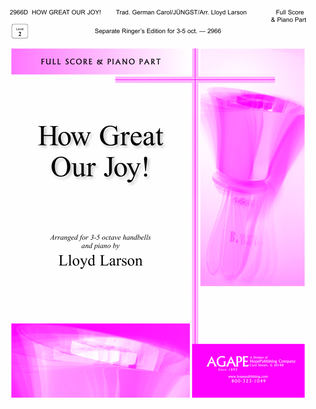 Book cover for How Great Our Joy!