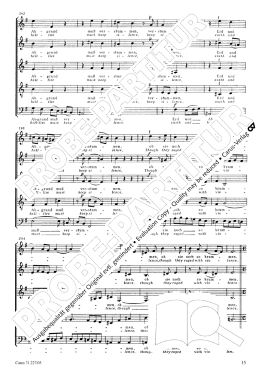 Jesu, my salvation (Jesu, thou my pleasure) SSATB scores gallery preview page 16