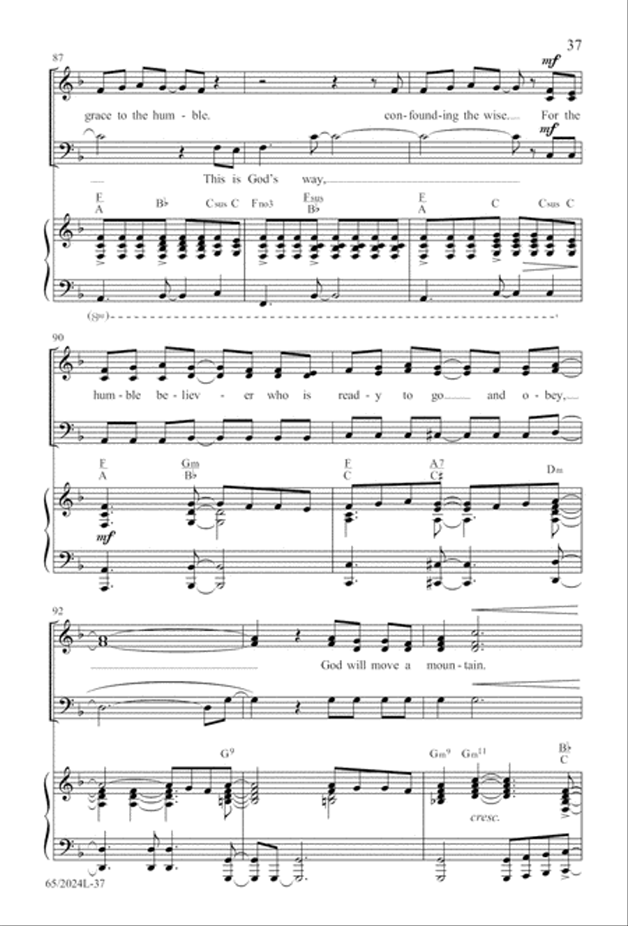 Child of Hope Child of Hope 3-Part scores gallery preview page 38
