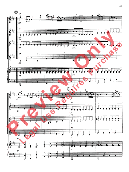 Highland/Etling Violin Quartet Series: Book 5
