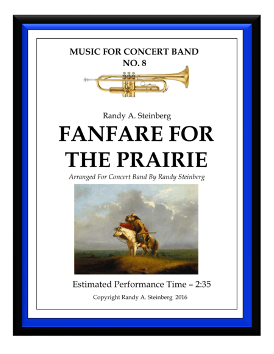 Fanfare For The Prairie Fanfare For The Prairie Concert Band scores gallery preview page 1