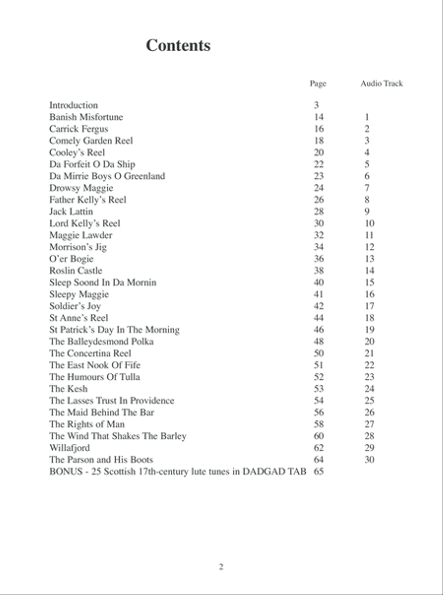 Easy DADGAD Celtic Guitar Guitar scores gallery preview page 3
